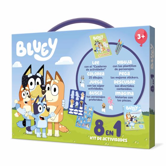 Maletín 8 En 1 Bluey
