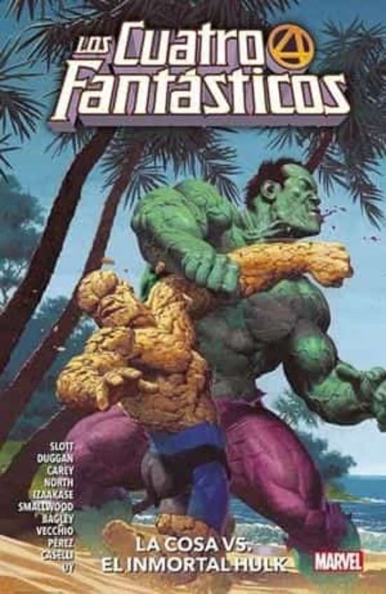 Los 4 Fantasticos 4 La Cosa Vs El Inmortal Hulk Marvel Premiere