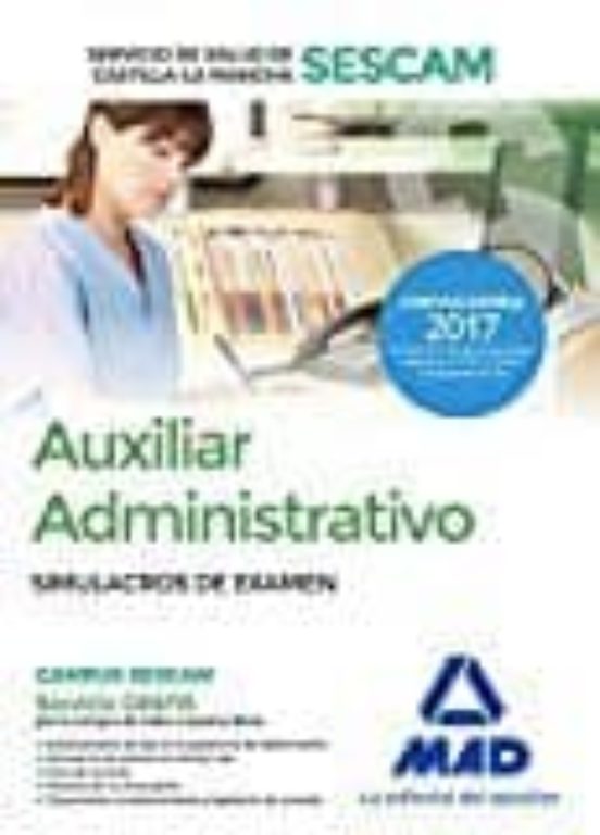 Auxiliar Administrativo Del Servicio De Salud De Castilla-La Mancha . Simulacro De Examen