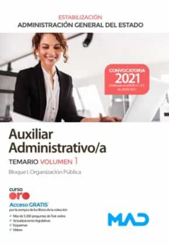 Auxiliar Administrativo/a De La Administracion General Del Estado Esta