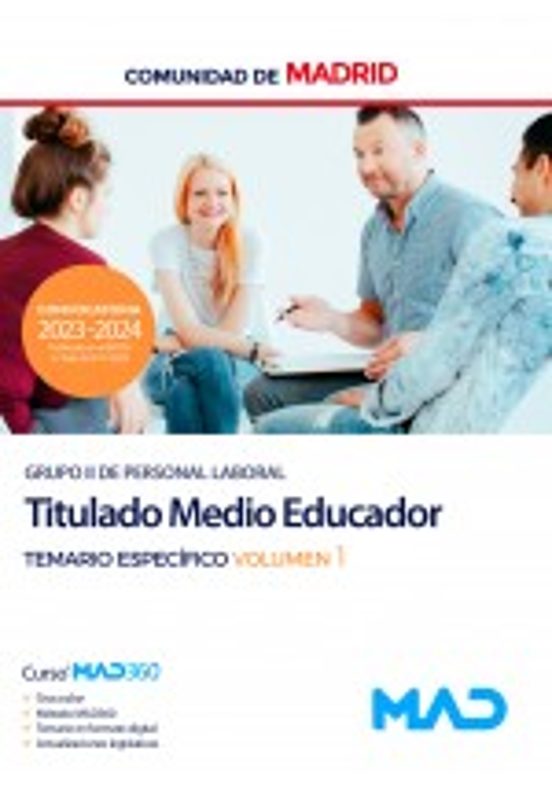 Titulado Medio Educador De La Comunidad De Madrid