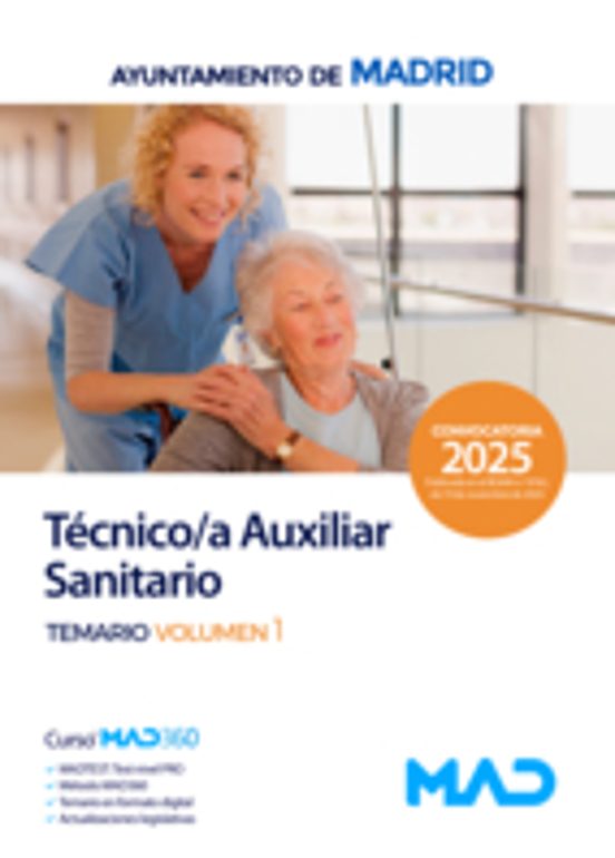 Técnico/a Auxiliar Sanitario/a Del Ayuntamiento De Madrid