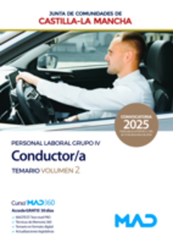 Conductor/a. De La Junta De Comunidades Castilla-la Mancha. Grupo Iv P