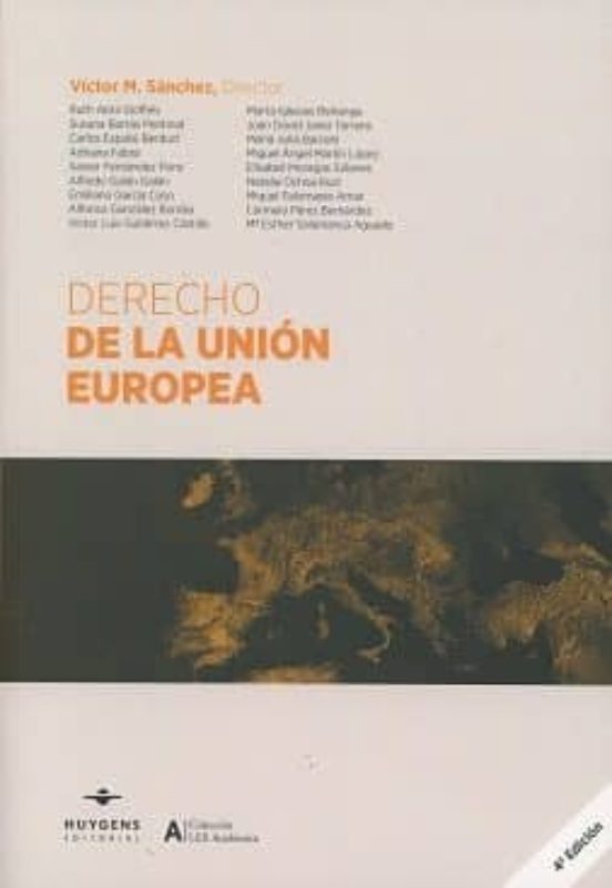 Derecho De La Unión Europea