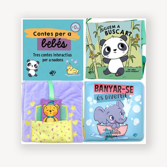 Contes per a bebès d'un any - Tres contes interactius per als més petits