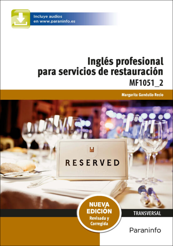 Inglés para Servicios de Restauración