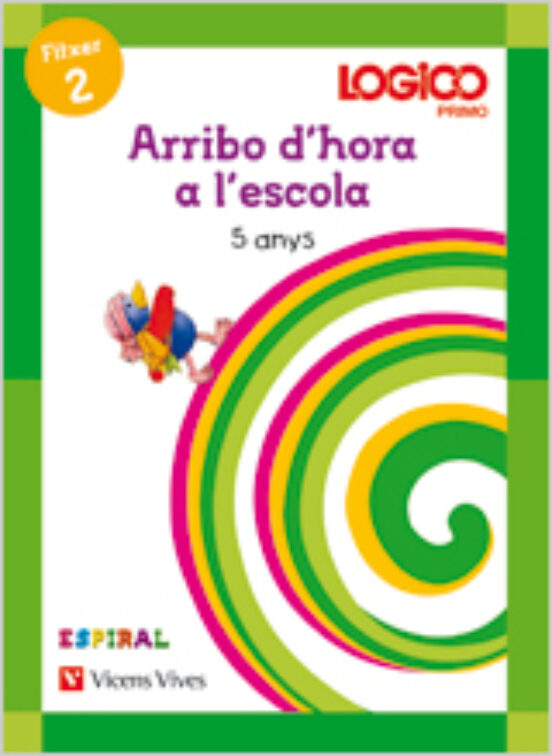 Logico. Espiral 5 Anys. Arribo D Hora a L Escola Infantil Cat
