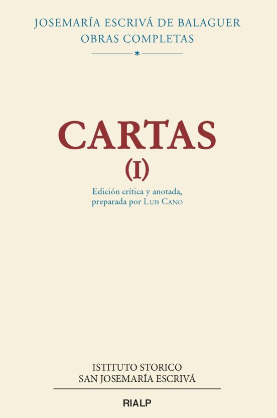 Cartas I . Rústica