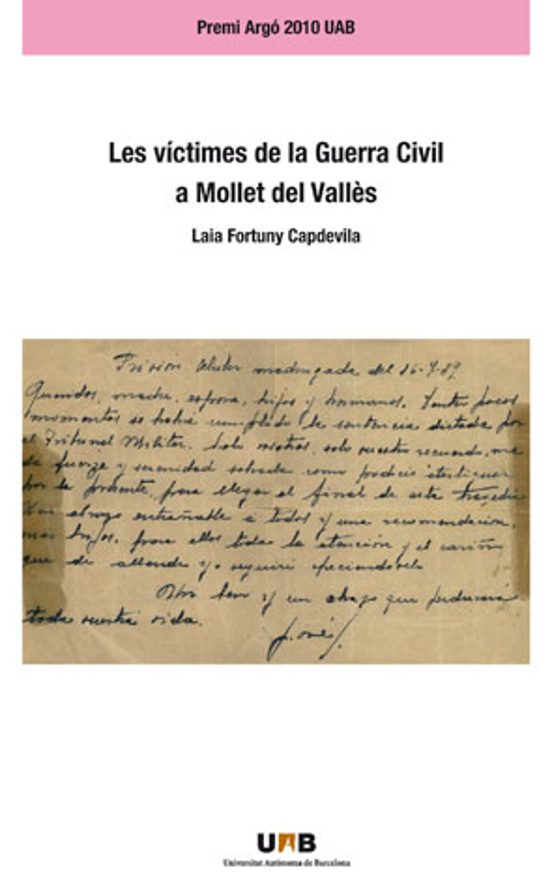 Victimes De La Guerra Civil A Mollet Del Valles