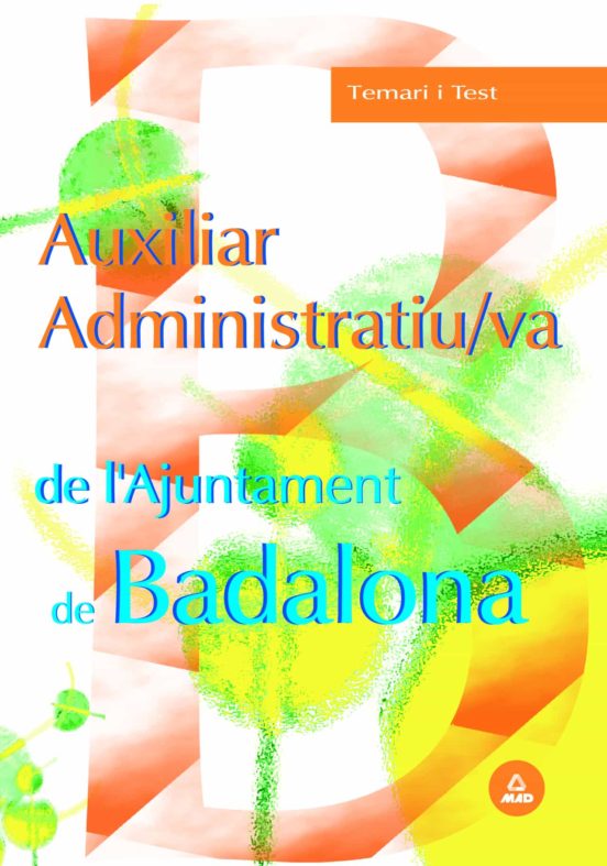 Auxiliar Administratiu/va De Lajuntament De Badalona
