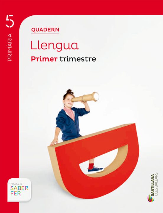 Quadern Llengua Projecte Saber Fer 5º Primaria 1º Trimestre Edicion 2