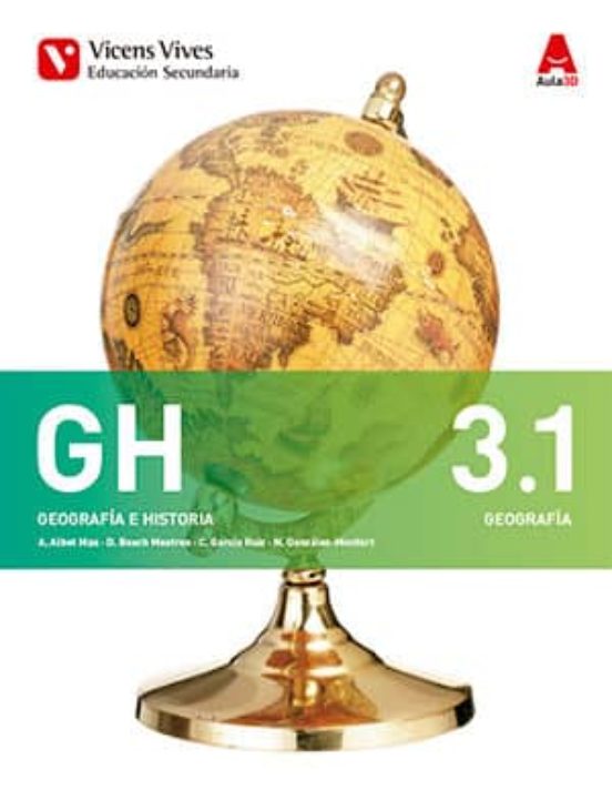 Portada de Geografia Historia 3º Eso 3.1/3.2 Ed 2015
