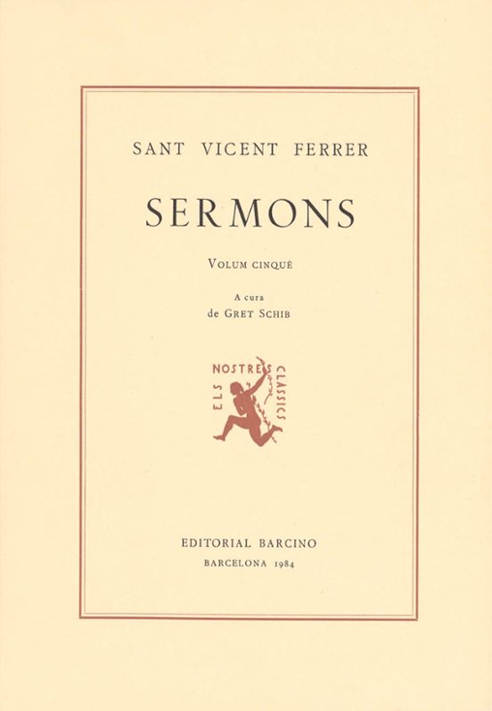 Sermons De Sant Vicent Ferr