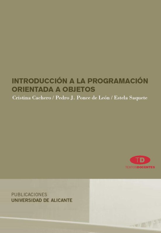 Introducción A La Programación Orientada A Objetos