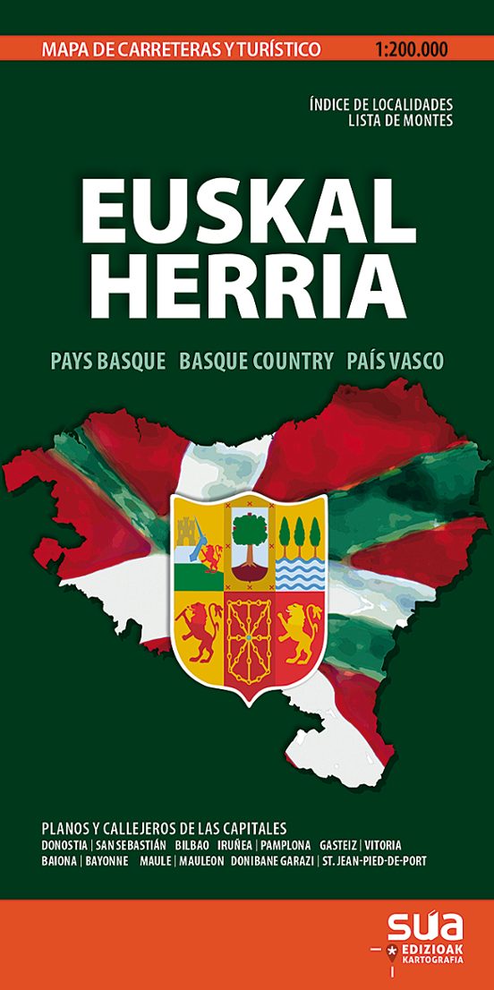 Mapa De Carreteras Euskal Herria