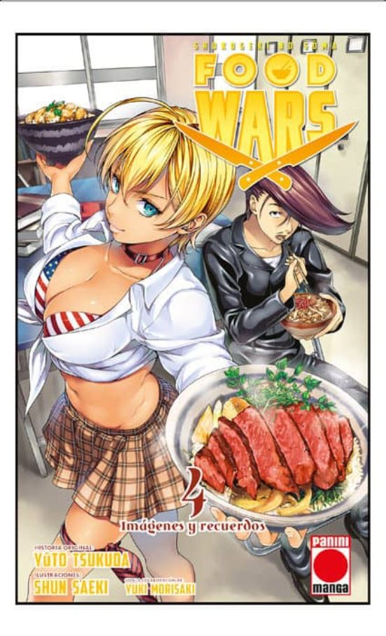 Food Wars 4. Imágenes Y Recuerdos