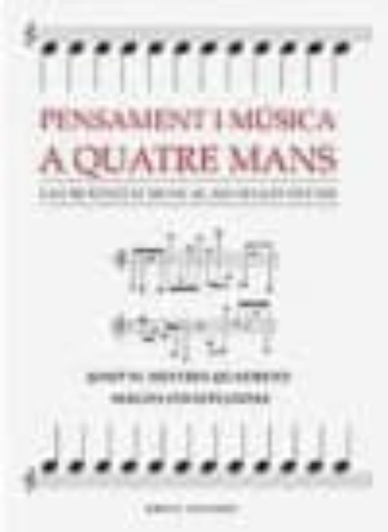 Pensament I Música A Quatre Mans