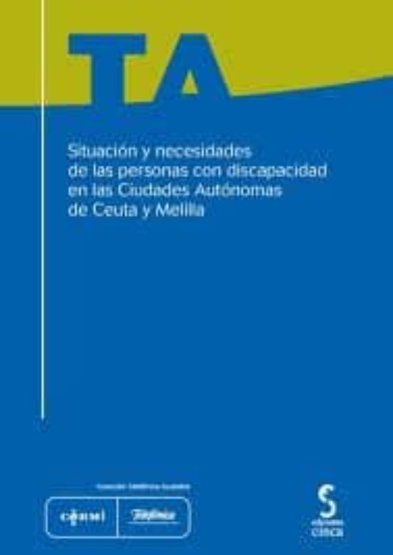Situacion Y Necesidades De Las Personas Con Discapacidad En Las C Ciud