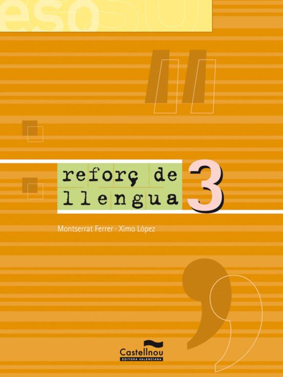 Reforç Llengua 3 Eso