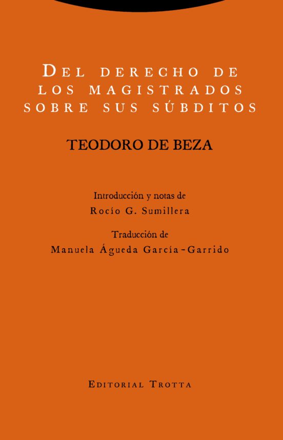 Del Derecho De Los Magistrados Sobre Sus Súbditos