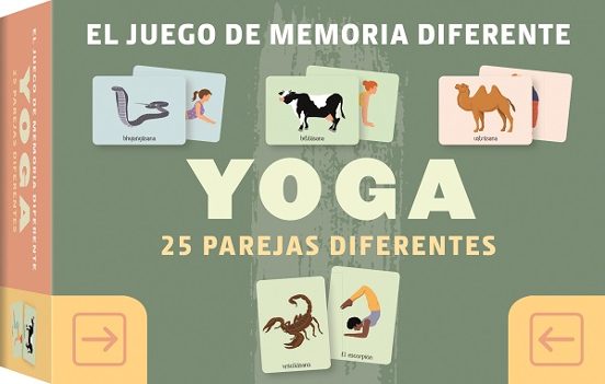 El Juego De Memoria Diferente Yoga. 25 Parejas Diferentes