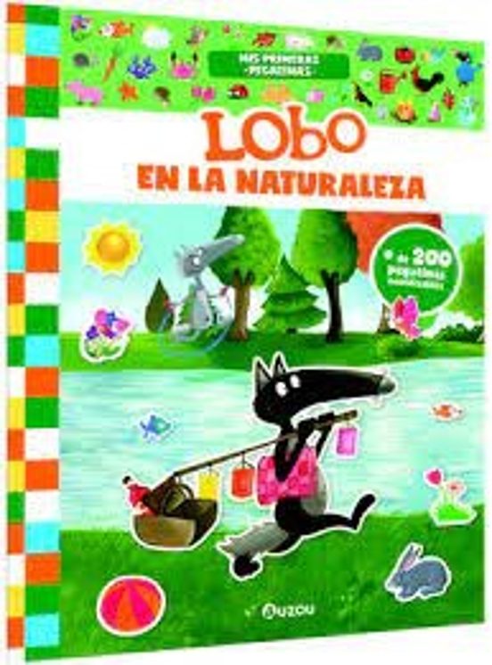 Mis Primeras Pegatinas - Lobo - En La Naturaleza