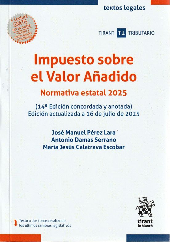 Impuesto Sobre El Valor Añadido. Normativa Estatal 2025