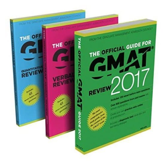 The Official Guide To The Gmat Review 2017 Bundle + Question Bank + Vi