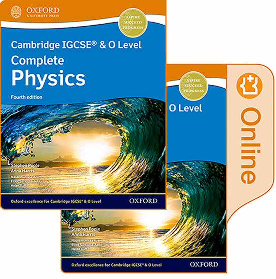NEW Cambridge IGCSE&O Level Complete Physics: Print&Enhanced Online Student Book Pack