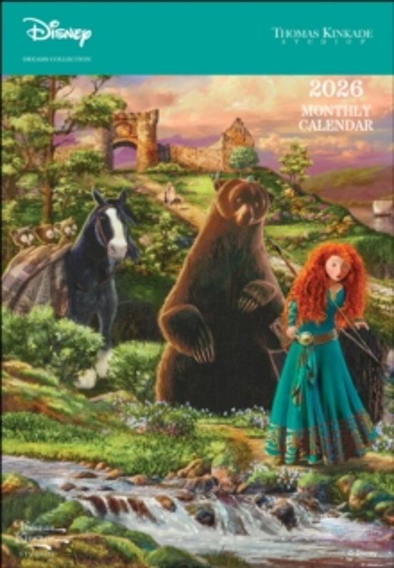 Disney Dreams Collection By Thomas Kinkade 2026 Monthly Pocket Pl Anne