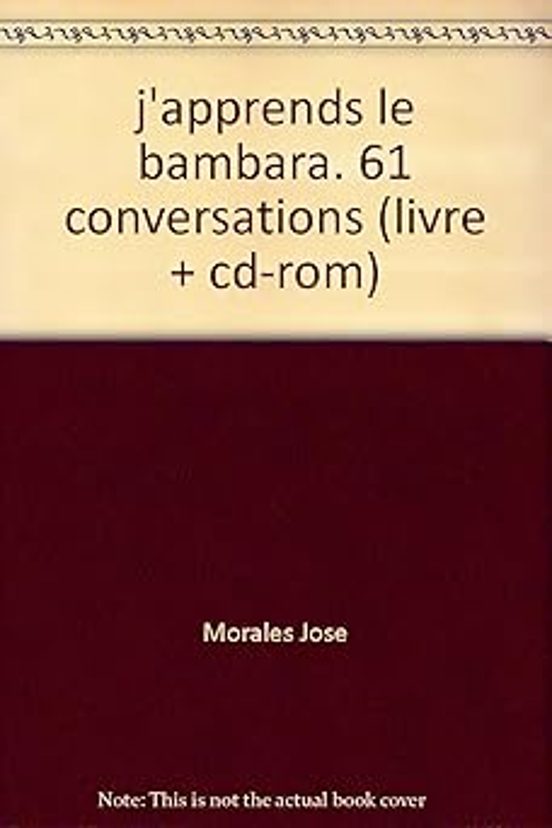 J Apprends Le Bambara