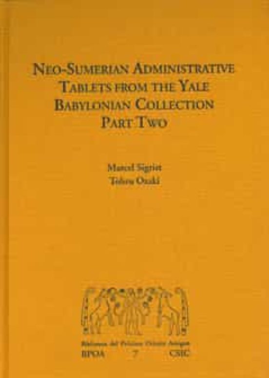 Neo-sumerian Administrative Tablets From The Yale University Muse Un