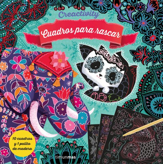 Creactivity. Animales Del Mundo. Cuadros Para Rascar