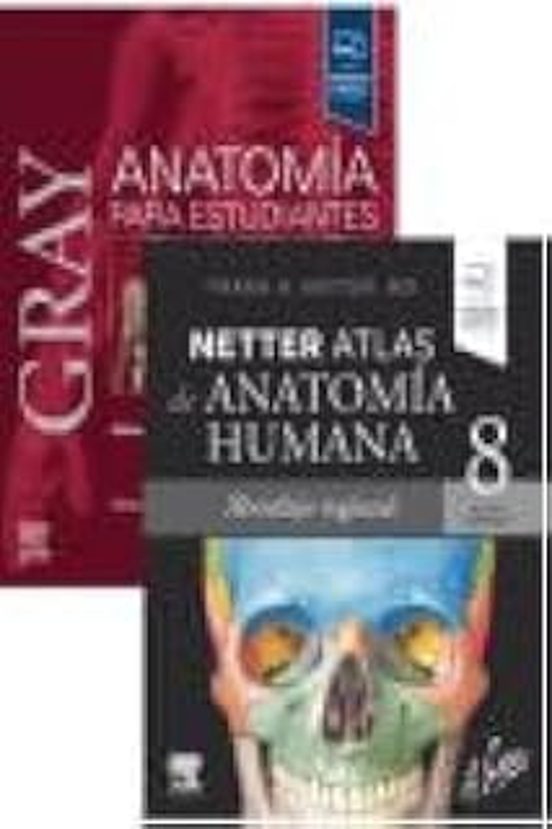 Lote Gray Anatomía estudiantes + Netter Atlas