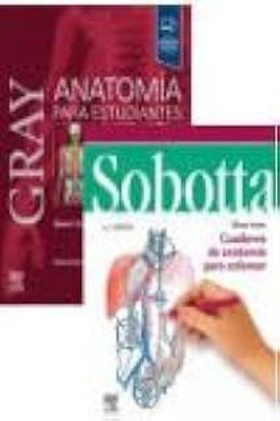 Pack Anatomia: Gray Para Estudiantes + Sobotta Cuaderno Colorear
