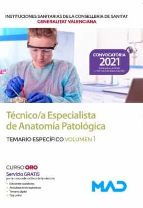 Técnico/a Especialista De Anatomía Patológica De Las Ii Sanitarias De