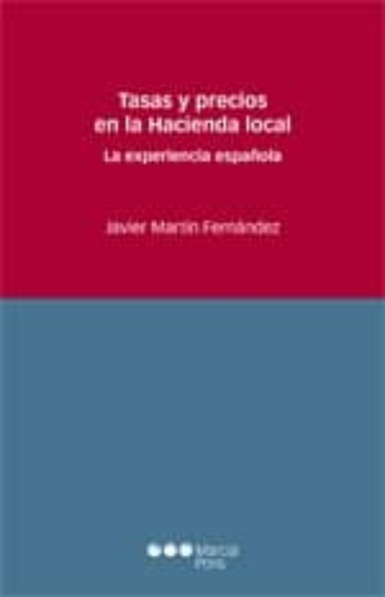 Tasas Y Precios En La Hacienda Local