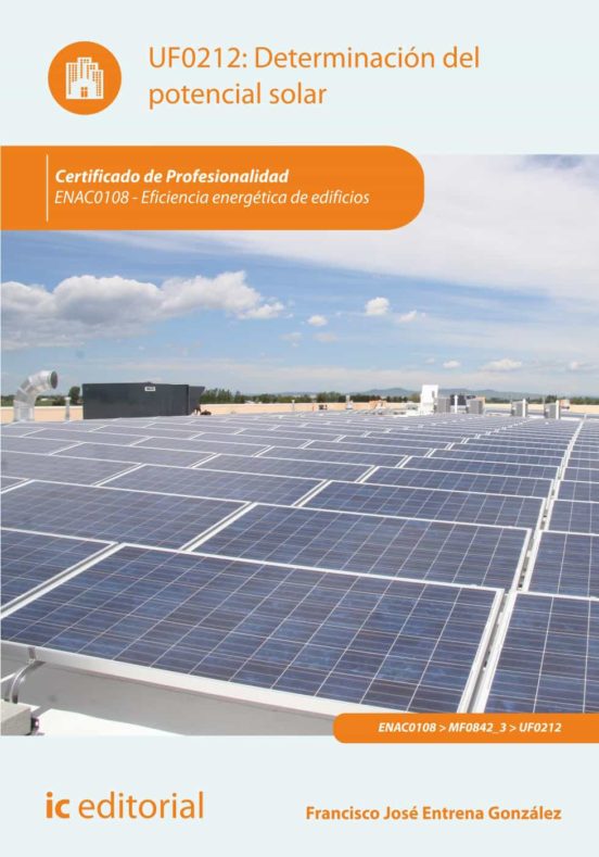 Enac0108 Determinacion Del Potencial Solar. Eficiencia Energe