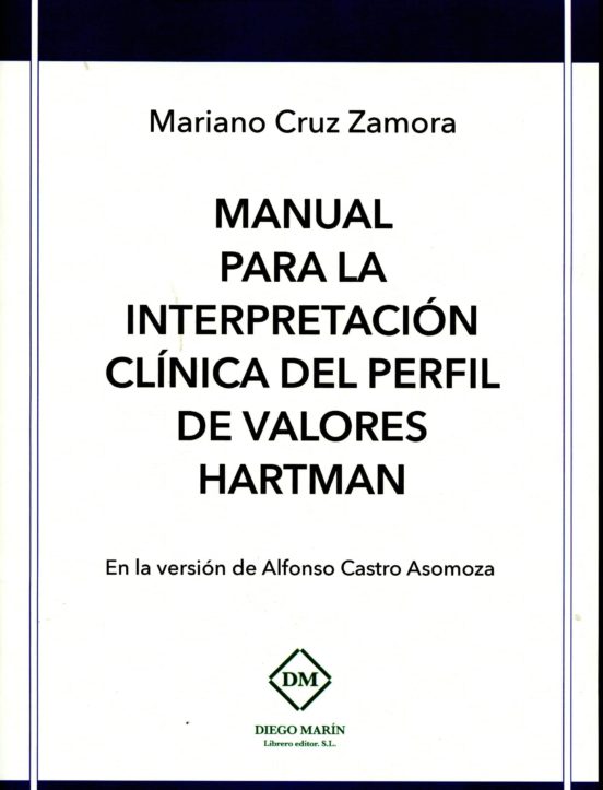 Manual Para La Interpretacion Clinica Del Perfil De Valores Hartm An