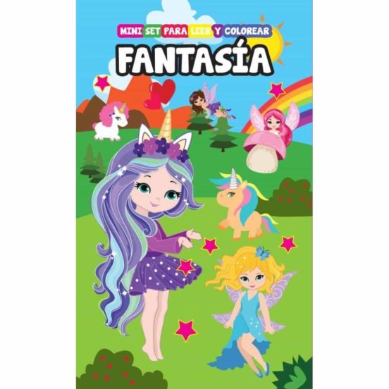 Fantasia. Mini Set Para Leer Y Colorear