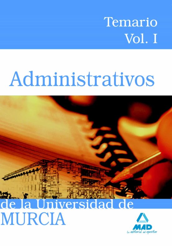 Administrativos De La Universidad De Murcia: Temario