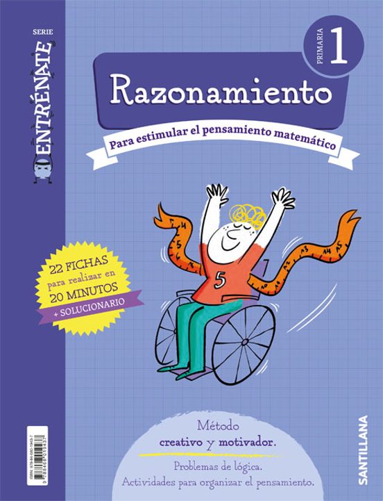 Entrénate. Cuaderno Razonamiento 1 Primaria