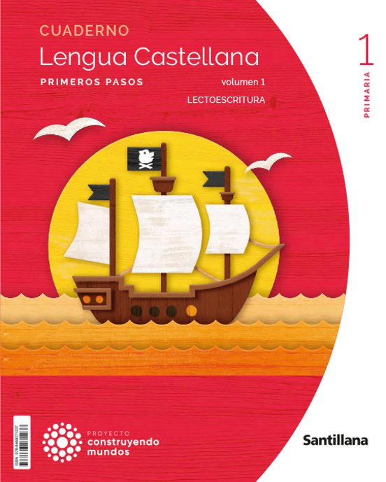Lengua 1º Educacion Primaria Cuaderno 1 Lectoescritura Pauta Construye