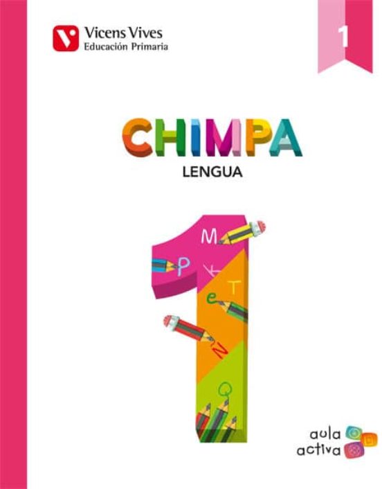 Portada de Chimpa 1 Aula Activa Primero De Primaria