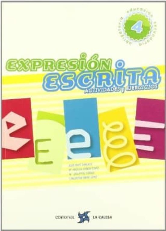 Expresión escrita 4º ESO