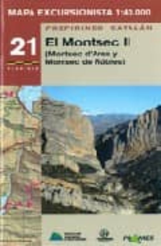 Mapa Excursionista El Montsec Ii
