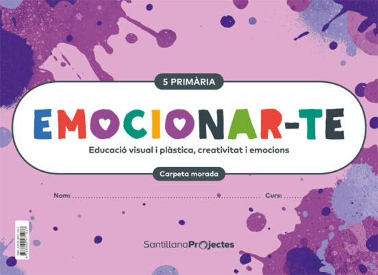 Plastica 5º Educacion Primaria Violeta Quadern + Fichas Serie Emo Cion