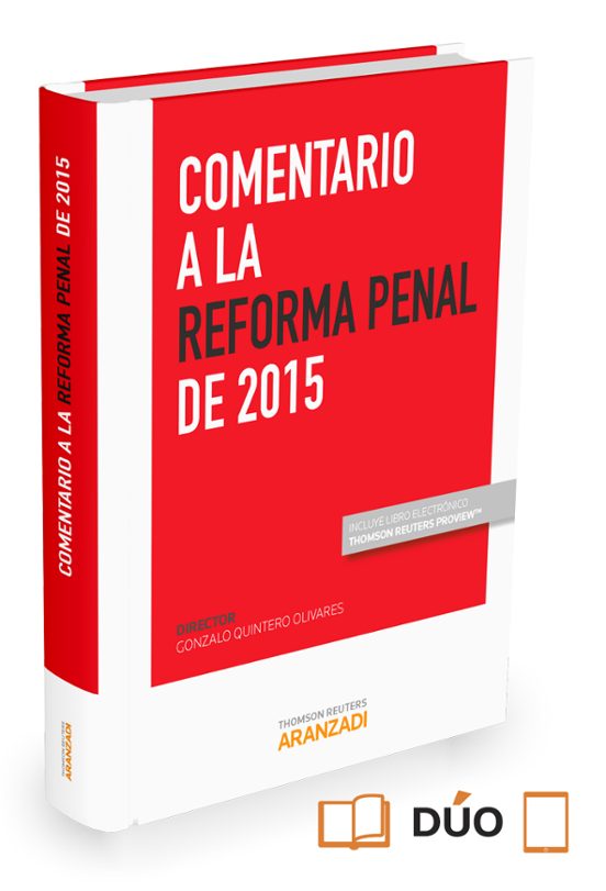 Comentarios A La Reforma Del Código Penal De 2015