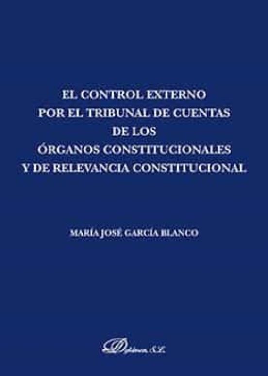 Control Externo Por El Tribunal De Cuentas De Los Organos Constitucion