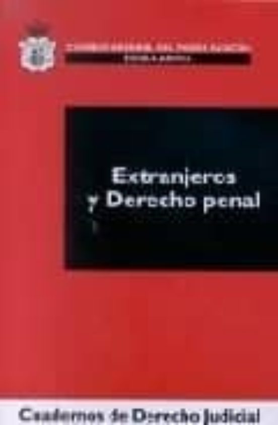 Extranjeros Y Derecho Penal